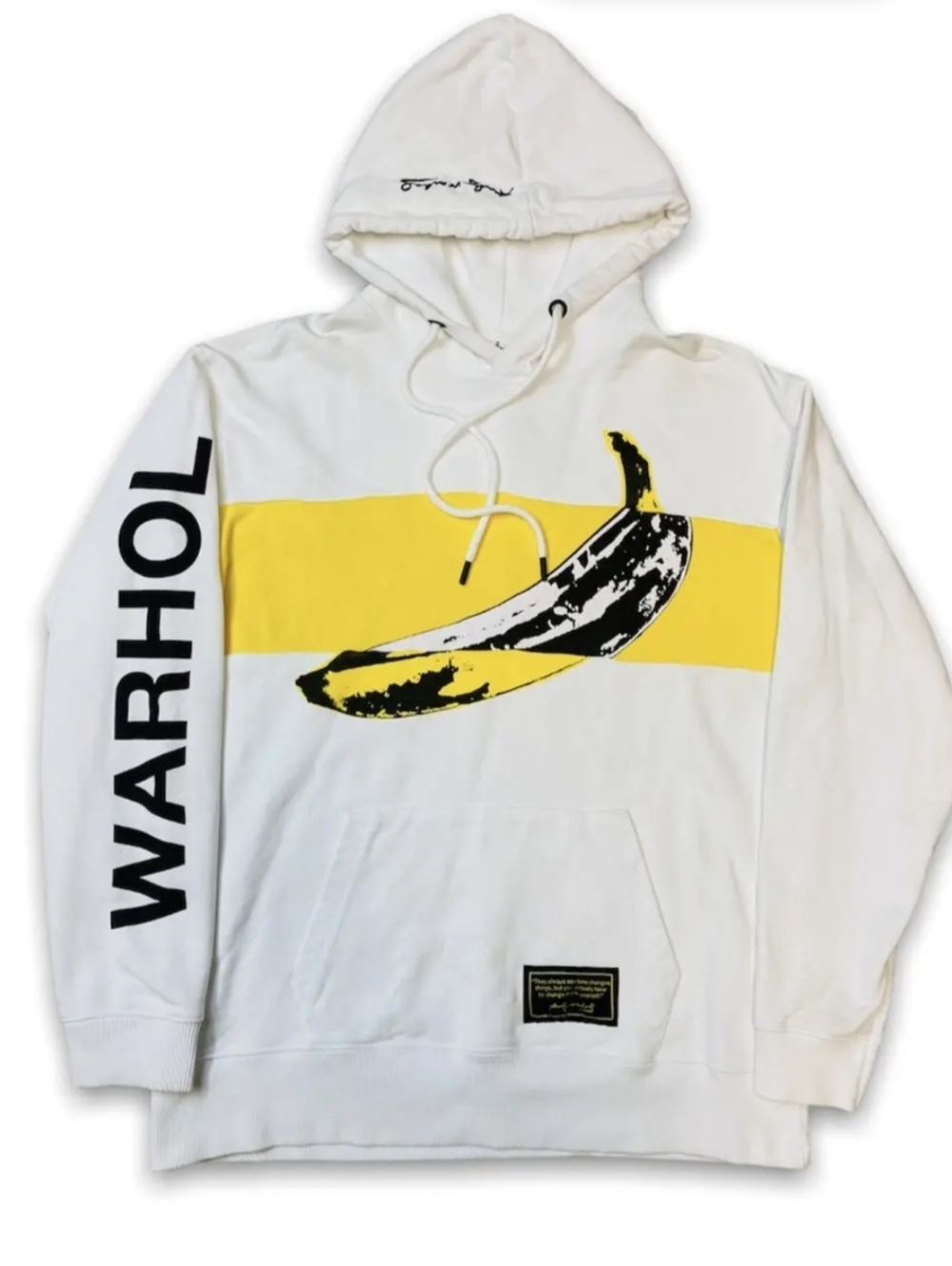 Andy Warhol ×Zara Banana Hoodie. Unisex